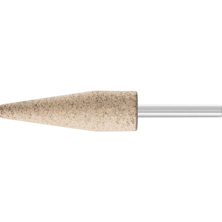 A1 Resin Mounted Point 1/4 Shank - Aluminum Oxide 30 Grit INOX